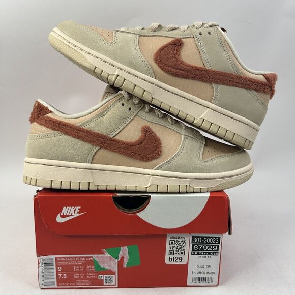 Nike Shoes Dunk Low WMNS “Terry Swoosh
